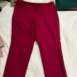 Pink loft pants